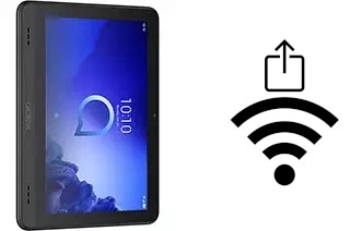 How to generate a Wi-Fi QR code on an alcatel Smart Tab 7