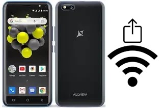 How to generate a Wi-Fi QR code on an Allview A10 Plus