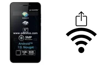 How to generate a Wi-Fi QR code on an Allview A8 Lite