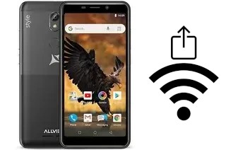 How to generate a Wi-Fi QR code on an Allview P10 Style