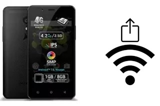 How to generate a Wi-Fi QR code on an Allview P4 Pro