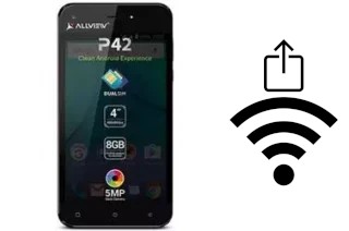 How to generate a Wi-Fi QR code on an Allview P42