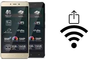 How to generate a Wi-Fi QR code on an Allview P7 Pro