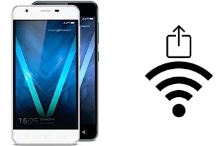 How to generate a Wi-Fi QR code on an Allview V2 Viper