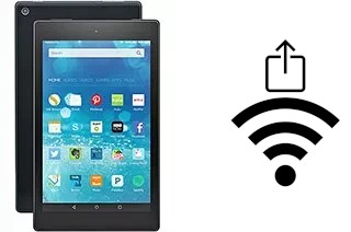 How to generate a Wi-Fi QR code on an Amazon Fire HD 8