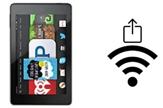 How to generate a QR code with the Wi-Fi password on a Amazon Fire HD 6