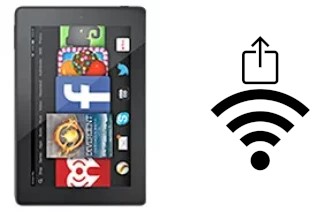 How to generate a Wi-Fi QR code on an Amazon Fire HD 7