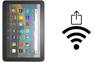 How to generate a QR code with the Wi-Fi password on a Amazon Fire HD 8 (2020)