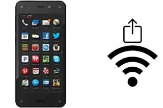 How to generate a Wi-Fi QR code on an Amazon Fire Phone