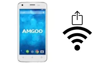 How to generate a QR code with the Wi-Fi password on a Amgoo AM410