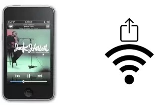 How to share the Wi-Fi password from an Apple iPod touch 2nd generation without typing it