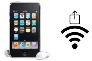 How to share the Wi-Fi password from an Apple iPod touch 4rd generation without typing it