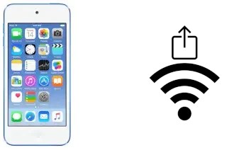 How to share the Wi-Fi password from an Apple iPod Touch (2019) without typing it