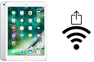 How to share the Wi-Fi password from an Apple iPad 9.7 without typing it