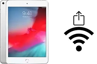 How to share the Wi-Fi password from an Apple iPad mini (2019) without typing