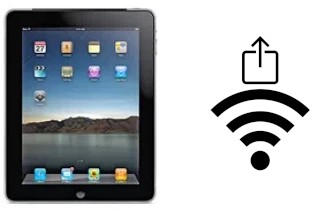 How to share the Wi-Fi password from an Apple iPad Wi-Fi without typing