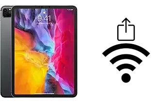 How to share the Wi-Fi password from an Apple iPad Pro 11 (2020) without typing