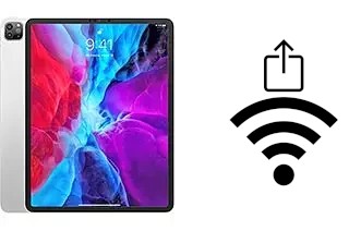 How to share the Wi-Fi password from an Apple iPad Pro 12.9 (2020) without typing