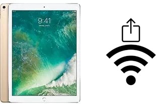 How to share the Wi-Fi password from an Apple iPad Pro 12.9 without typing it