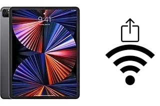 How to share the Wi-Fi password from an Apple iPad Pro 12.9 (2021) without typing