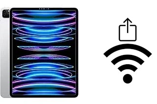 How to share the Wi-Fi password from an Apple iPad Pro 12.9 (2022) without typing