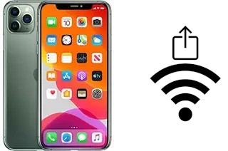 How to share the Wi-Fi password from an Apple iPhone 11 Pro Max without typing