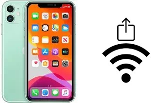 How to share the Wi-Fi password from an Apple iPhone 11 without typing