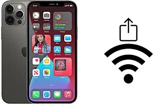 How to share the Wi-Fi password from an Apple iPhone 12 Pro without typing