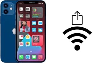 How to share the Wi-Fi password from an Apple iPhone 12 without typing