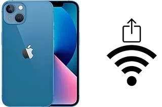 How to share the Wi-Fi password from an Apple iPhone 13 without typing