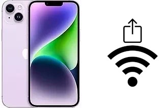 How to share the Wi-Fi password from an Apple iPhone 14 Plus without typing