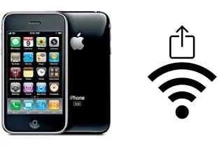 How to share the Wi-Fi password from an Apple iPhone 3GS without typing