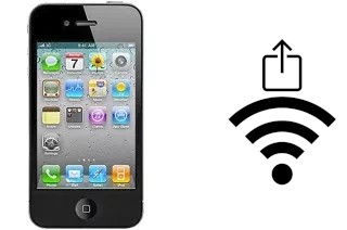 How to share the Wi-Fi password from an Apple iPhone 4 without typing