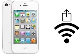 How to share the Wi-Fi password from an Apple iPhone 4s without typing it