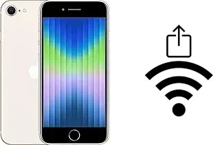 How to share the Wi-Fi password from an Apple iPhone SE (2022) without typing