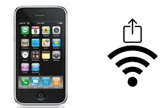 How to share the Wi-Fi password from an Apple iPhone 3G without typing it