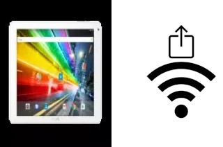 How to generate a QR code with the Wi-Fi password on a Archos 101 Platinum 3G