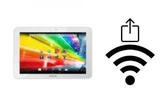 How to generate a QR code with the Wi-Fi password on a Archos 101 Platinum