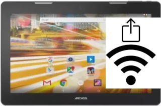 How to generate a QR code with the Wi-Fi password on a Archos 133 Oxygen