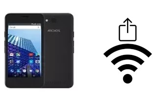 How to generate a QR code with the Wi-Fi password on a Archos 40 Access 4G