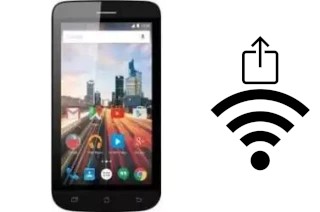 How to generate a QR code with the Wi-Fi password on a Archos 40 Helium