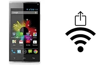 How to generate a QR code with the Wi-Fi password on a Archos 40b Titanium