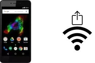 How to generate a Wi-Fi QR code on an Archos 50 Platinum 4G