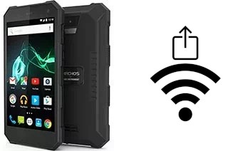 How to generate a QR code with the Wi-Fi password on a Archos 50 Saphir