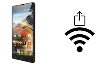 How to generate a QR code with the Wi-Fi password on a Archos 50b Neon