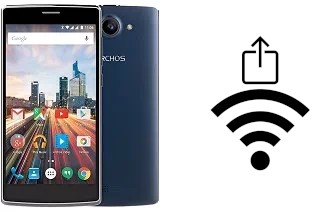 How to generate a QR code with the Wi-Fi password on a Archos 50d Helium 4G