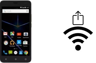 How to generate a QR code with the Wi-Fi password on a Archos 50d Oxygen