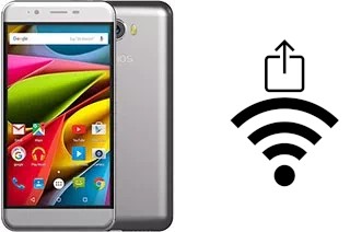 How to generate a QR code with the Wi-Fi password on a Archos 50 Cobalt