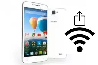 How to generate a QR code with the Wi-Fi password on a Archos 59 Xenon