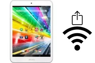 How to generate a Wi-Fi QR code on an Archos 79 Platinum